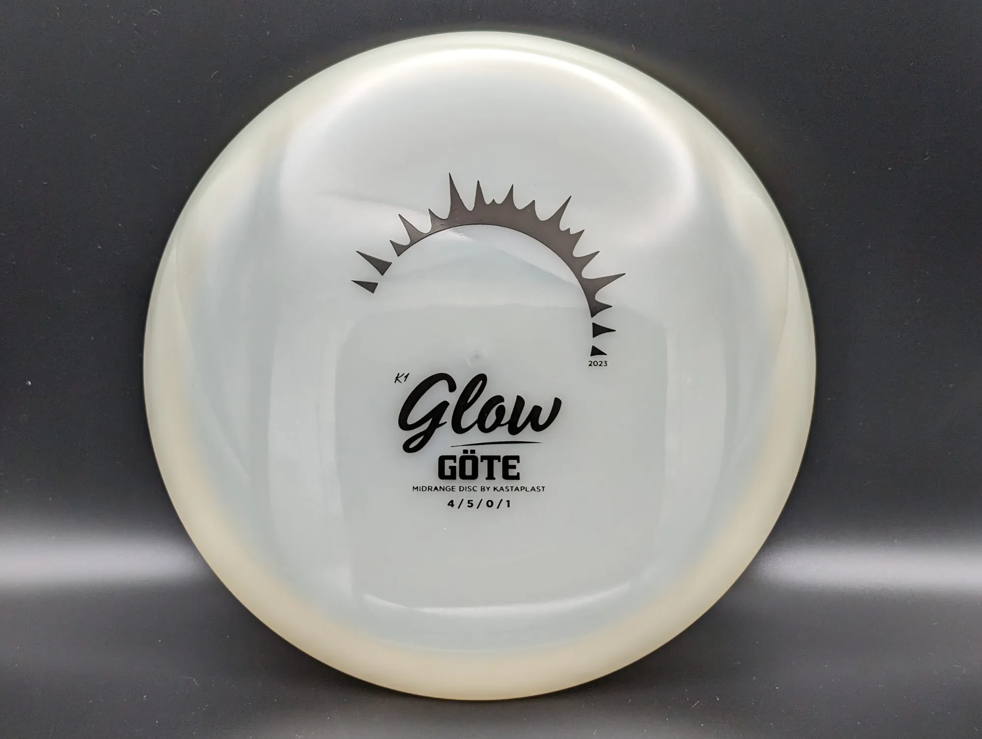 Photo of this disc, K1 Glow, 174 g, Glow/Black 2