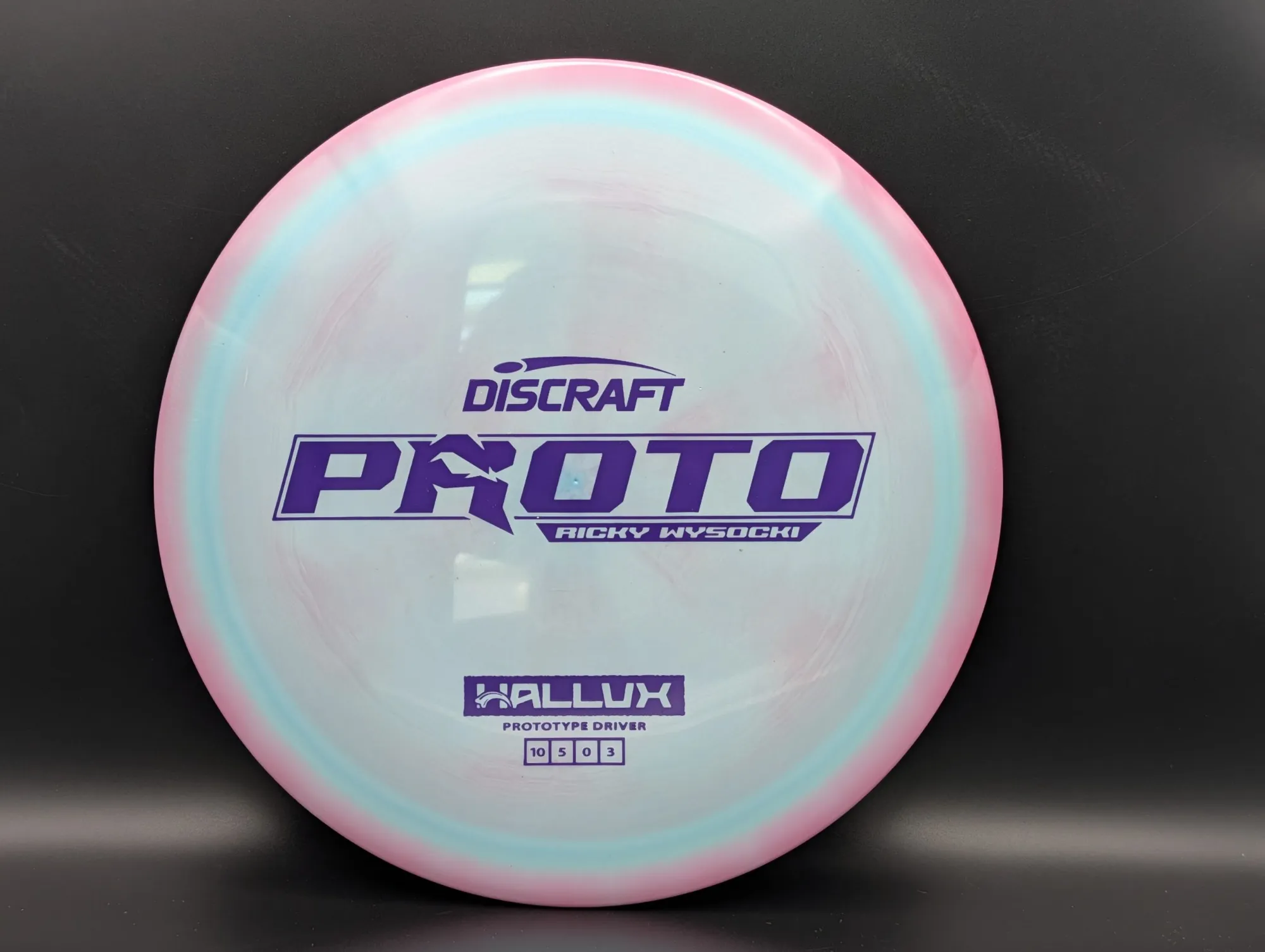 Photo of this disc, Proto, 175 g, Blue-Pink