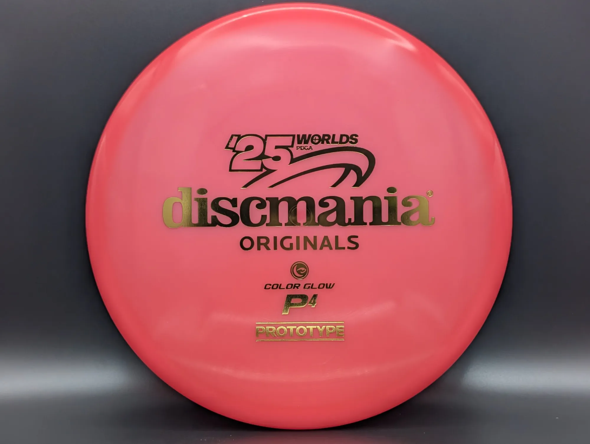 Photo of this disc, Color Glow C-Line, 175 g, Red