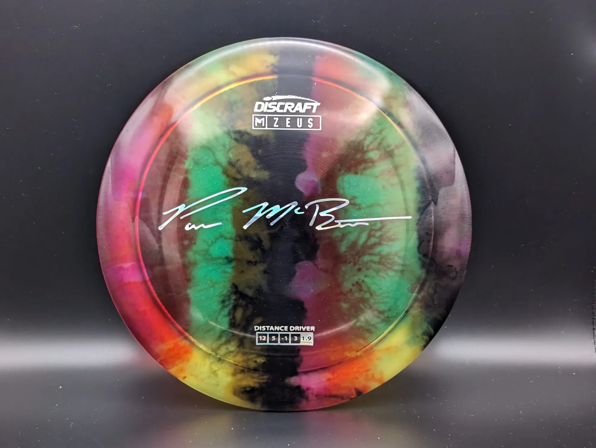 Photo of this disc, Z Fly Dye, 173-174 g, Tie Dye 2