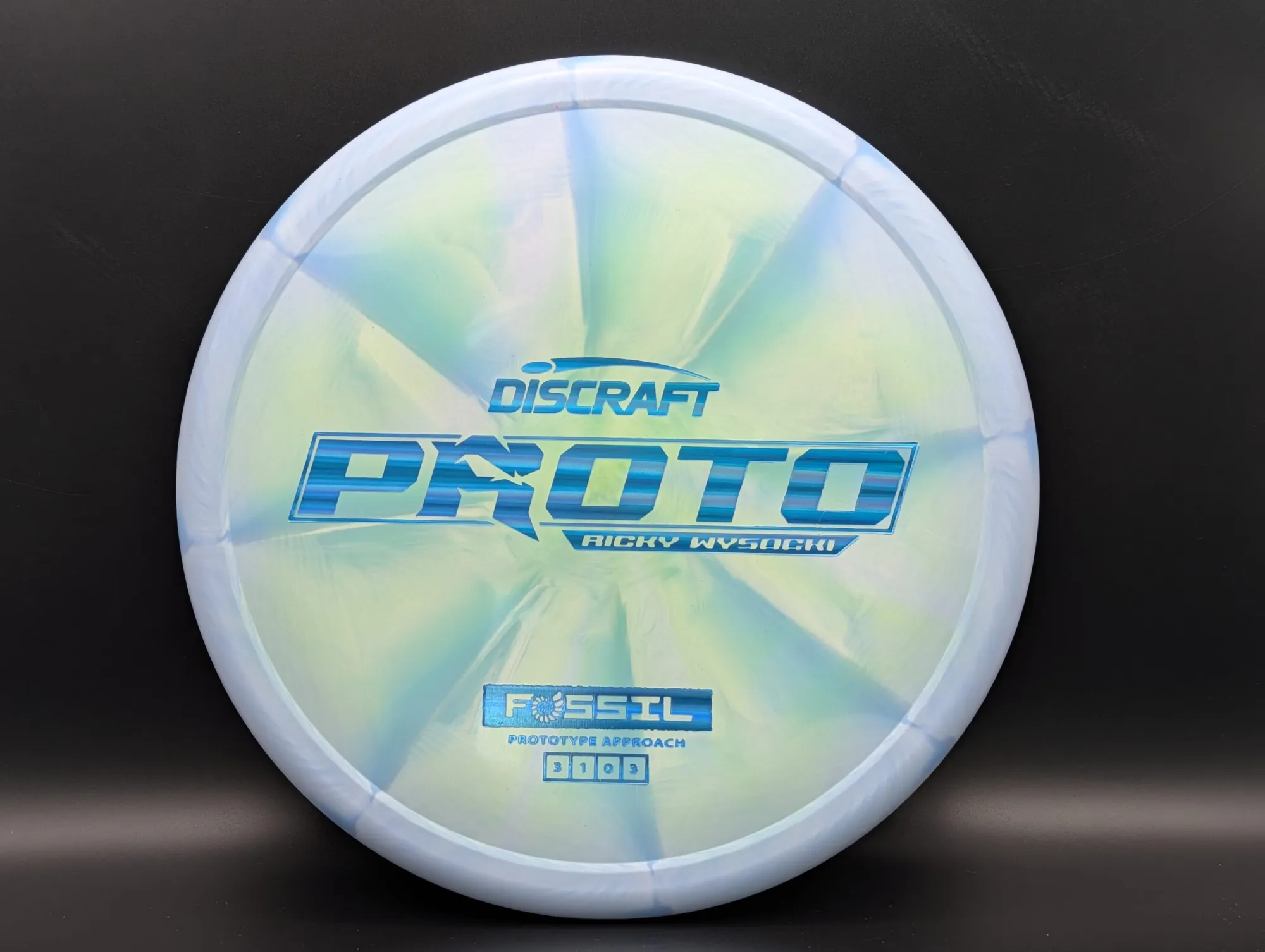 Photo of this disc, Proto, 175-176 g, Blue-Green
