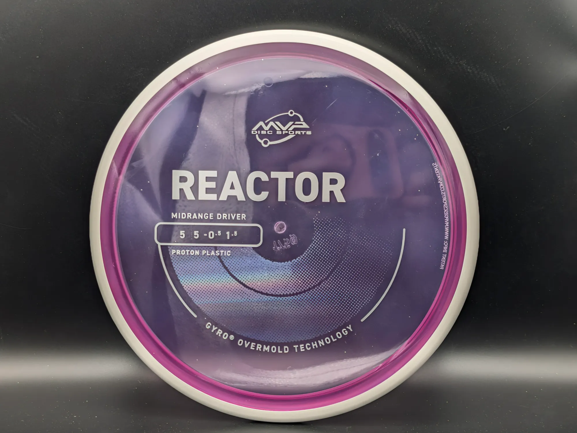 Photo of this disc, Proton, 175 g, Purple