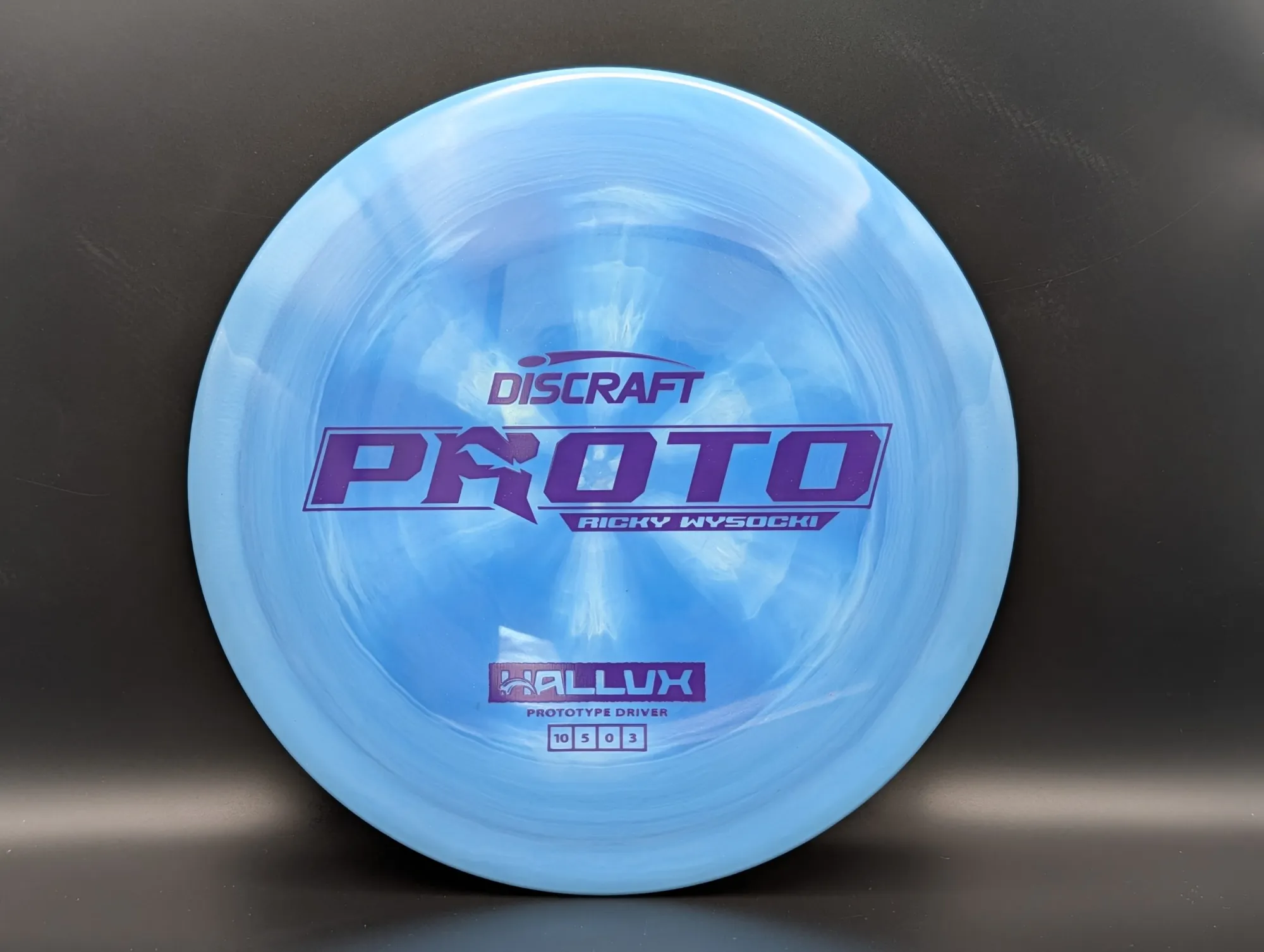 Photo of this disc, Proto, 174 g, Blue