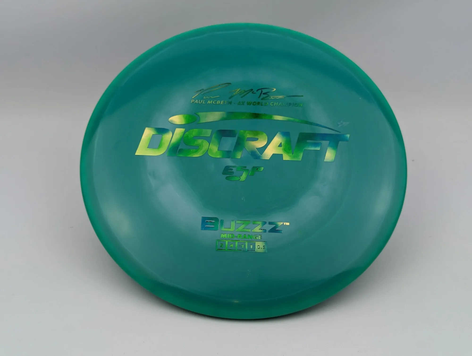 Photo of this disc, ESP, 177 g+